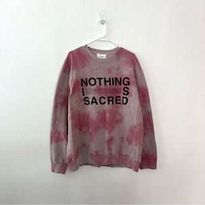 Nothing is Sacred | ASOS | sweatshirt *PART OF A SET* in gray and dusty pink